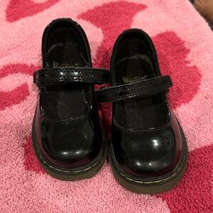 Dr. Martens Classic Black Kids Shoes